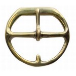 Flat Cinch Buckle 3 Solid Brass