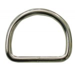 Dee Ring 1 Nickel Plated 25mm