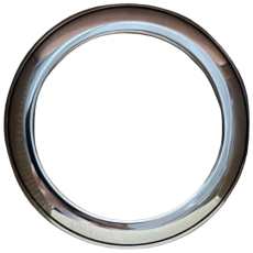 Rigging Ring 2 3/4" SS With Black Inlay Ring
