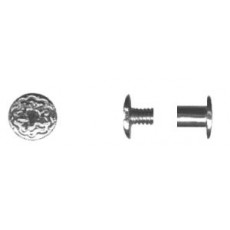Chicago Screw Floral 3/8 (pk Of 10)