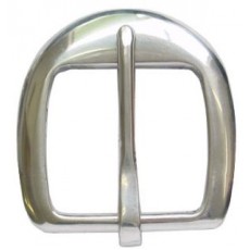 Rear Cinch Buckle 1 3/4 Stainless Steel