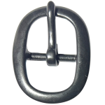 Swedge Buckle 1   Stainless Steel Black