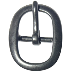 Swedge Buckle 1   Stainless Steel Black