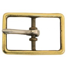 Centre Bar Buckle 7/8  (22mm) Brass Sst