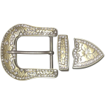 BUCKLE BELT SET 1 1/2 38mm ANTIQUE BRASS