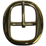 SWEDGE BUCKLE BRASS 1 1/2" (38mm)