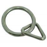 Halter Ring 1 1/2  Loop 1 1/8  Ss