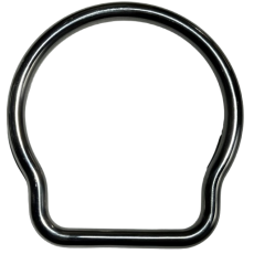 Breeching Dee 3" (75mm) SS (9mm Thick)
