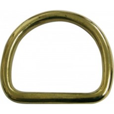 Dee Ring 44mm (1 3/4 ) X 6.5mm Brass