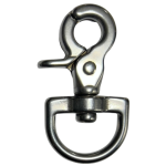 TRIGGER SNAP ROUND EYE S/STEEL 1"