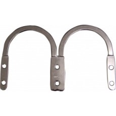 Flat Double  c  Rigging Plate Ss