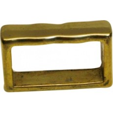 Stirrup Leather Keeper 1 1/4  Brass