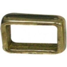 Buckle Keepers Flat 1/2 Brass