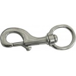 Bolt Snap Round Eye 1  Ss