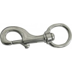 Bolt Snap Round Eye 1  Ss