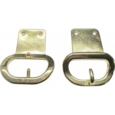 Stirrup Buckle 2  Brass