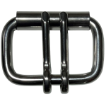 Double Tongue Buckle SS 1 1/2" (38mm) 