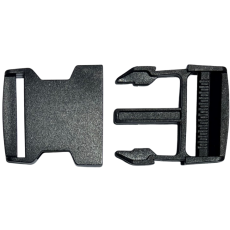 PLASTIC SLIDE RELEASE BUCKLE 1 1/2" 38mm