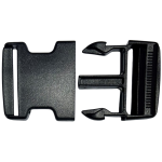 PLASTIC SLIDE RELEASE BUCKLE 2" 50mm