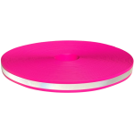 PVC WEBB REFLECTIVE PINK 1" (25mm x 3mm)