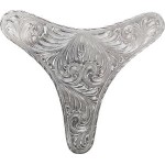  y breast Plate Sterling Silver Plated