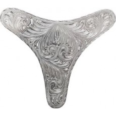  y breast Plate Sterling Silver Plated