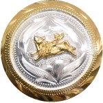 Concho Gold Edge Bull Rider 1 1/2 