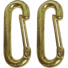 Bit Clip Brass sold as a pair