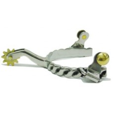 Roping Spur Twisted Wire S/s Youth