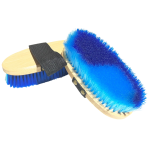 WOODEN BACK BRUSH NAVY & BLUE