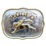 Buckle Bronc Rider Kids 2 1/4 X 3
