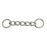 Heavy Single Curb Chain 19mm Ring