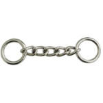 Single Curb Chain 1  Rings Np 3mm