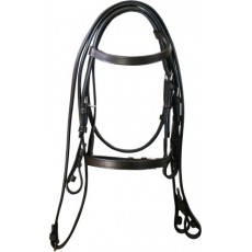 Miniature Bridle Flat Brow/nose Brown