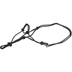 Knotted Rope Halter Pony Brown