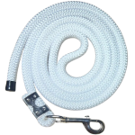 Rope Lead 8` For Rope Halter White