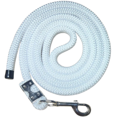 Rope Lead 8` For Rope Halter White