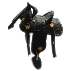 Mini Western Saddle (Key Ring)