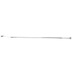 Dressage Whip 100cm Black With Knob