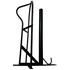 WESTERN SADDLE RACK BLACK