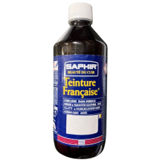 Saphir French Alcohol Base Leather Dye Black 500ml 