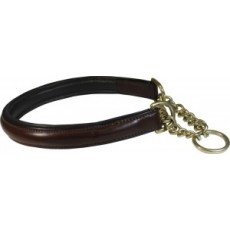 Dog Collar Raised W/choker Brown 24 