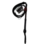 Stockwhip Brown 4ft With 18" Half Plait Handle