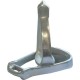 Bradys Polished Alluminium Stock Stirrup