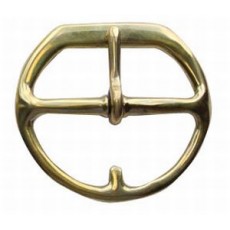 Flat Cinch Buckle 3 Solid Brass