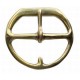 Flat Cinch Buckle 3 Solid Brass