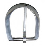 Rear Cinch Buckle S/steel Bevelled 1 3/4