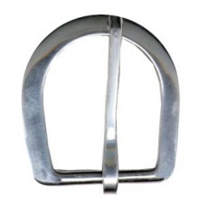 Rear Cinch Buckle S/steel Bevelled 1 3/4