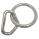 Halter Ring and Loop 1 X 1 1/2 N/plated