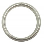 Ring 1 1/4 Nickle Plated Welded 5.7mm